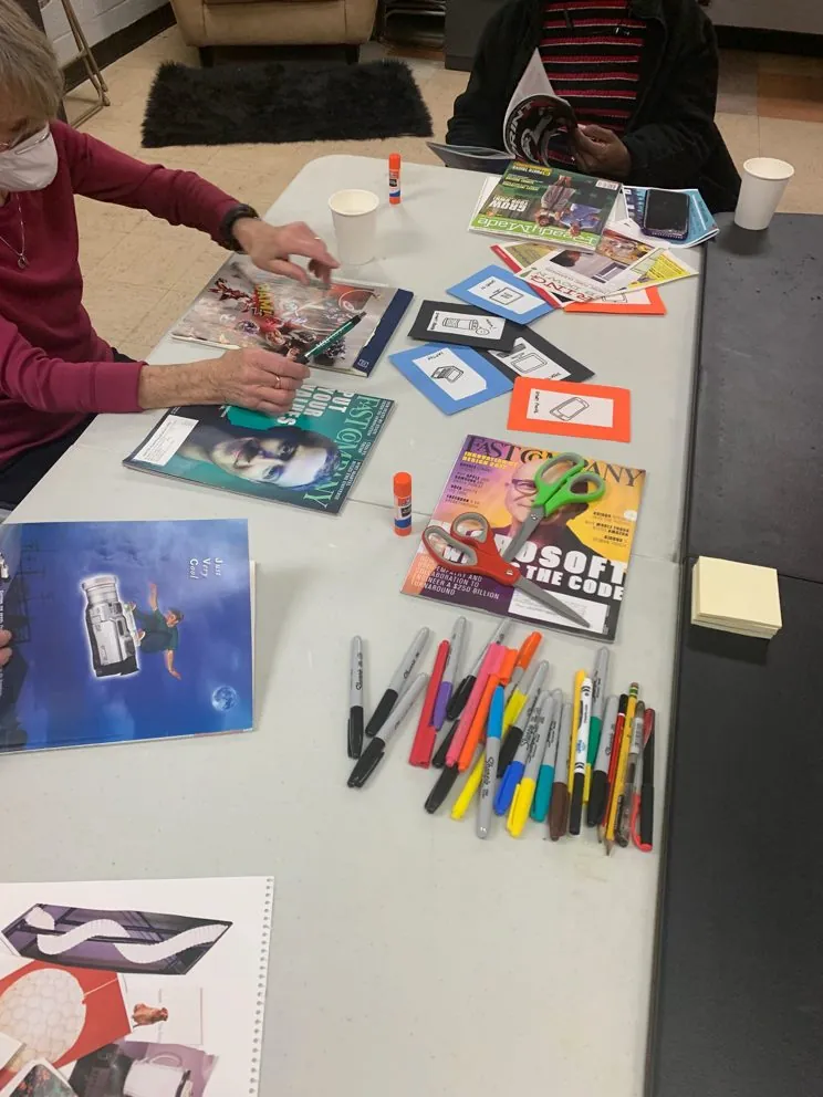 Focus group activity materials